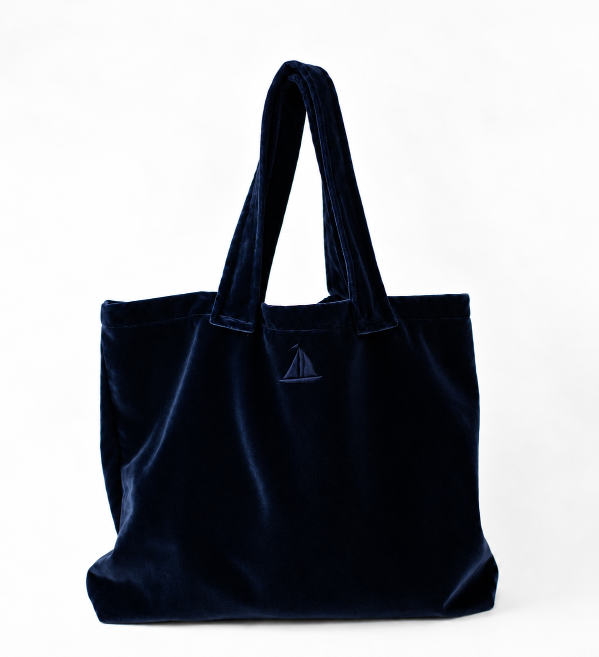 Velvet tote bag