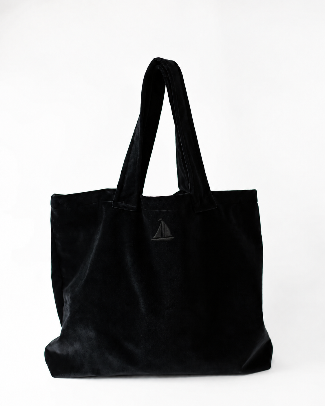 Velvet tote bag