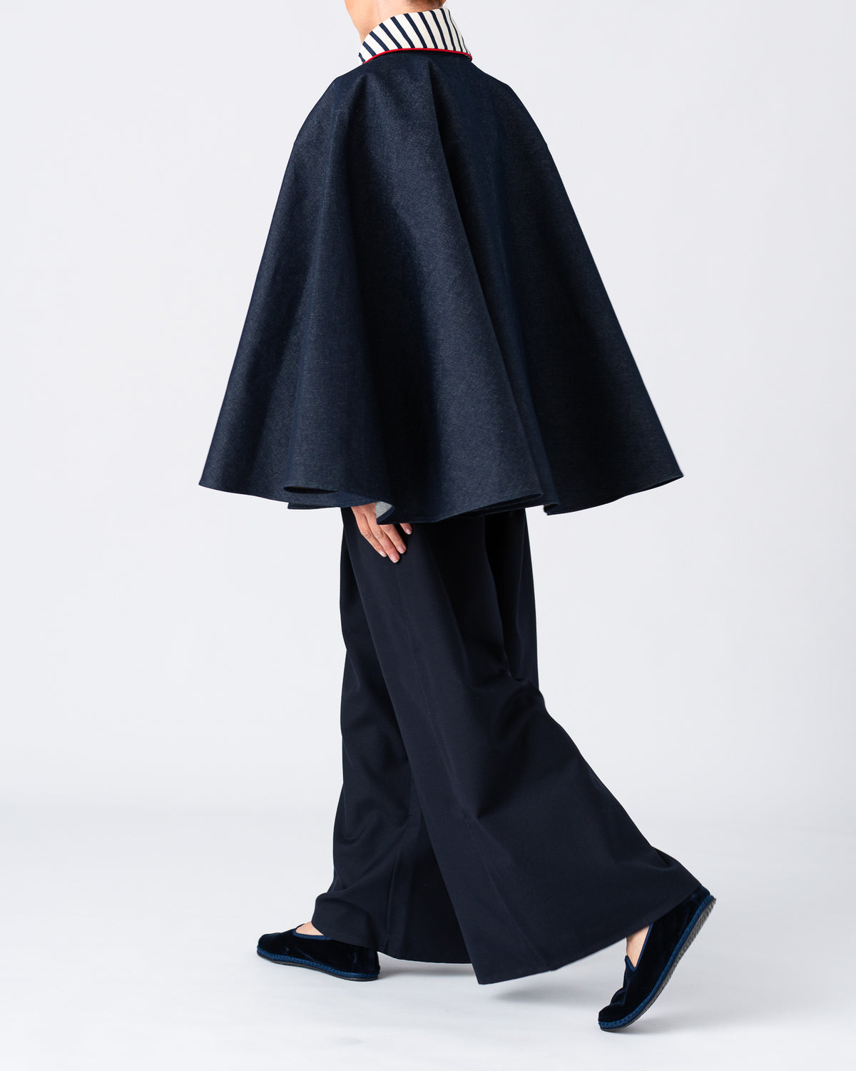 Denim Cape
