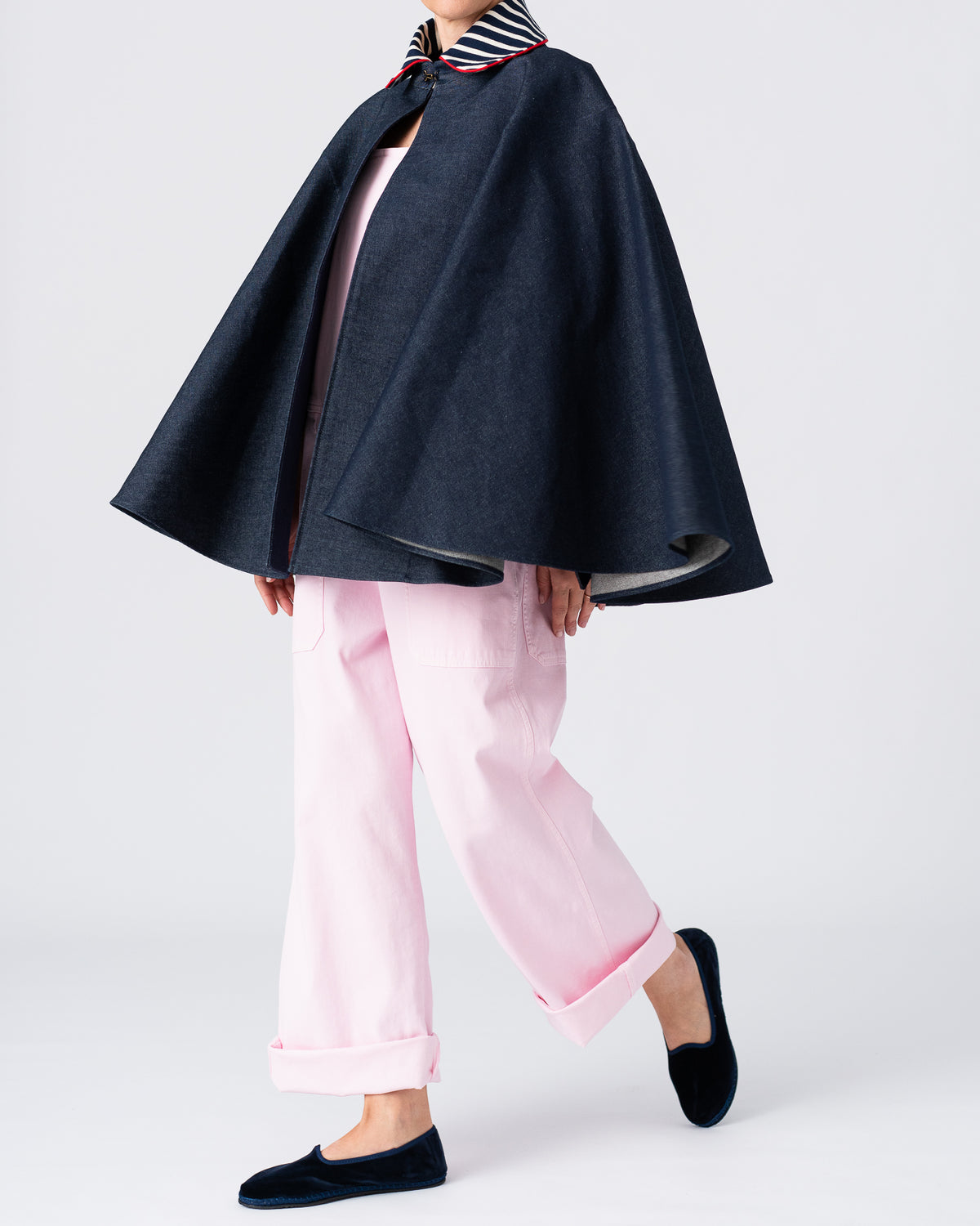 Denim Cape