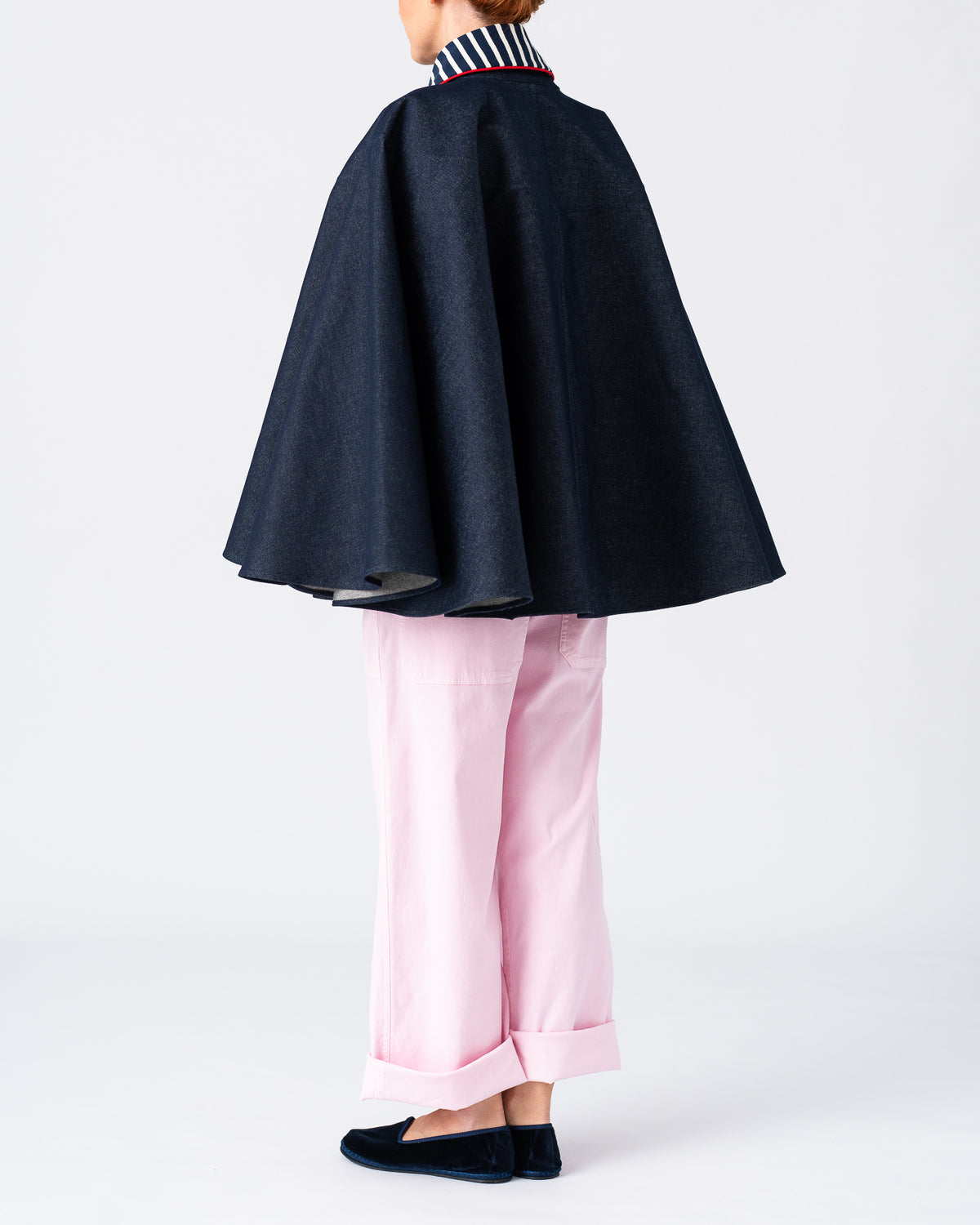 Denim Cape