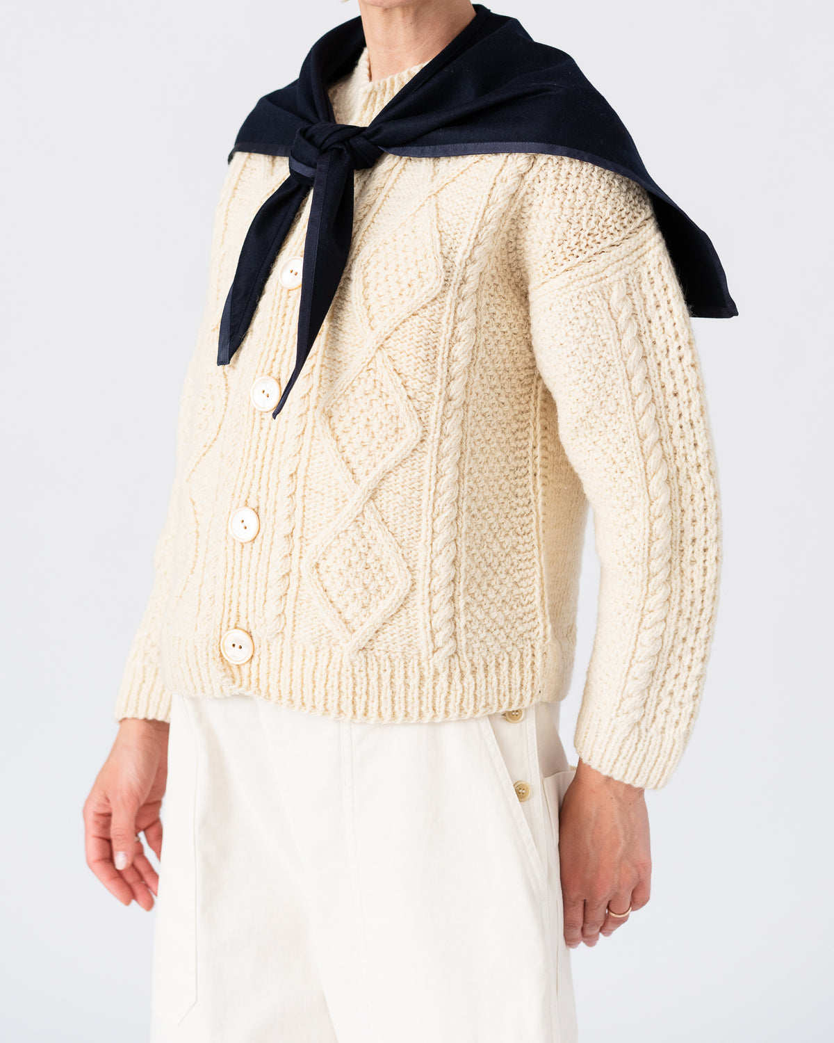 Wool Sailor Scarf