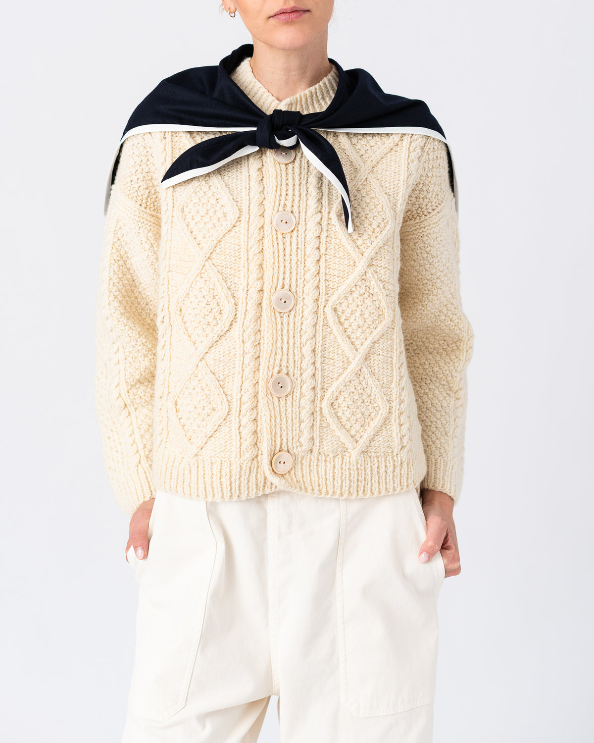 Wool Sailor Scarf