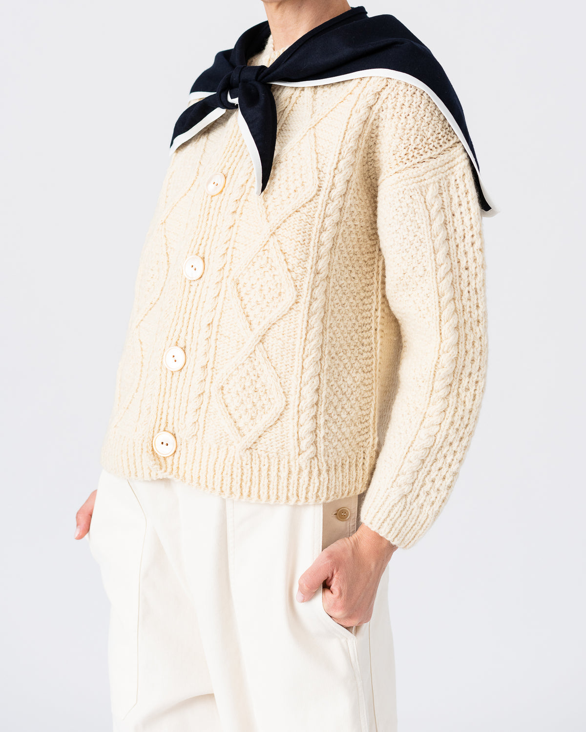 Wool Sailor Scarf