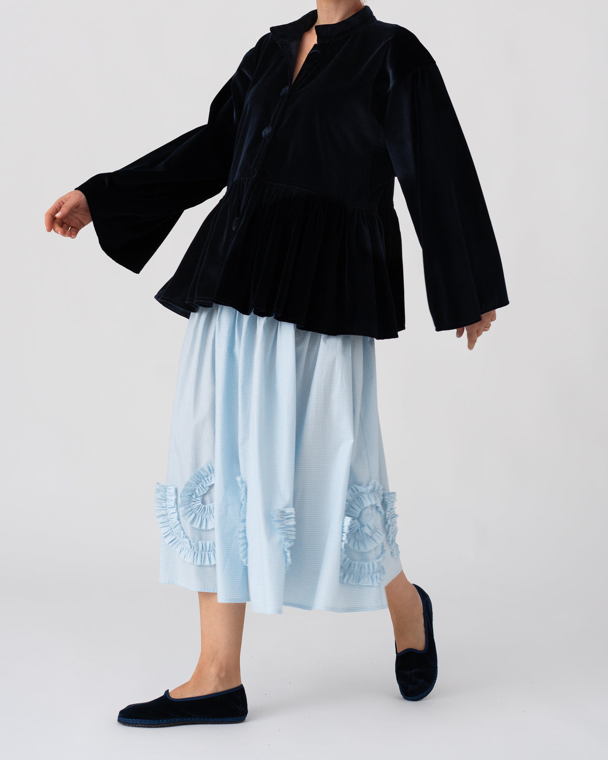 Pina Tunic Velvet Navy