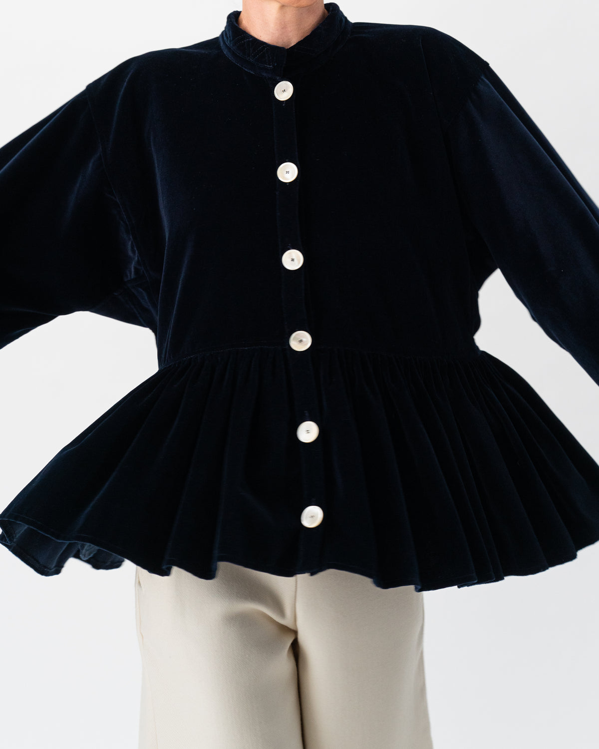 Pina Tunic Velvet Navy