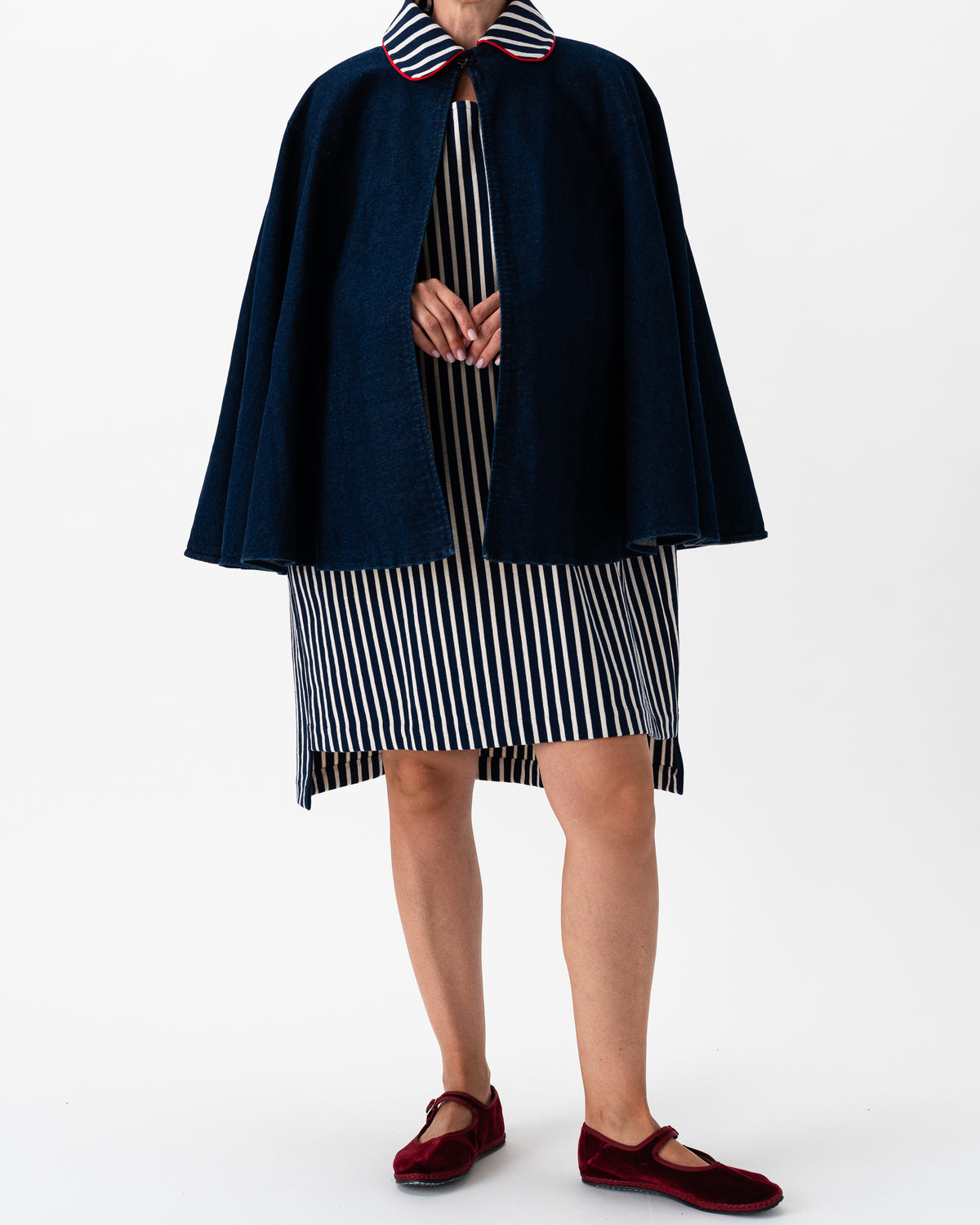 Denim Cape