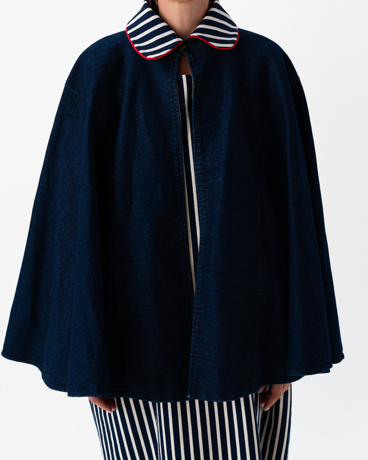 Denim Cape