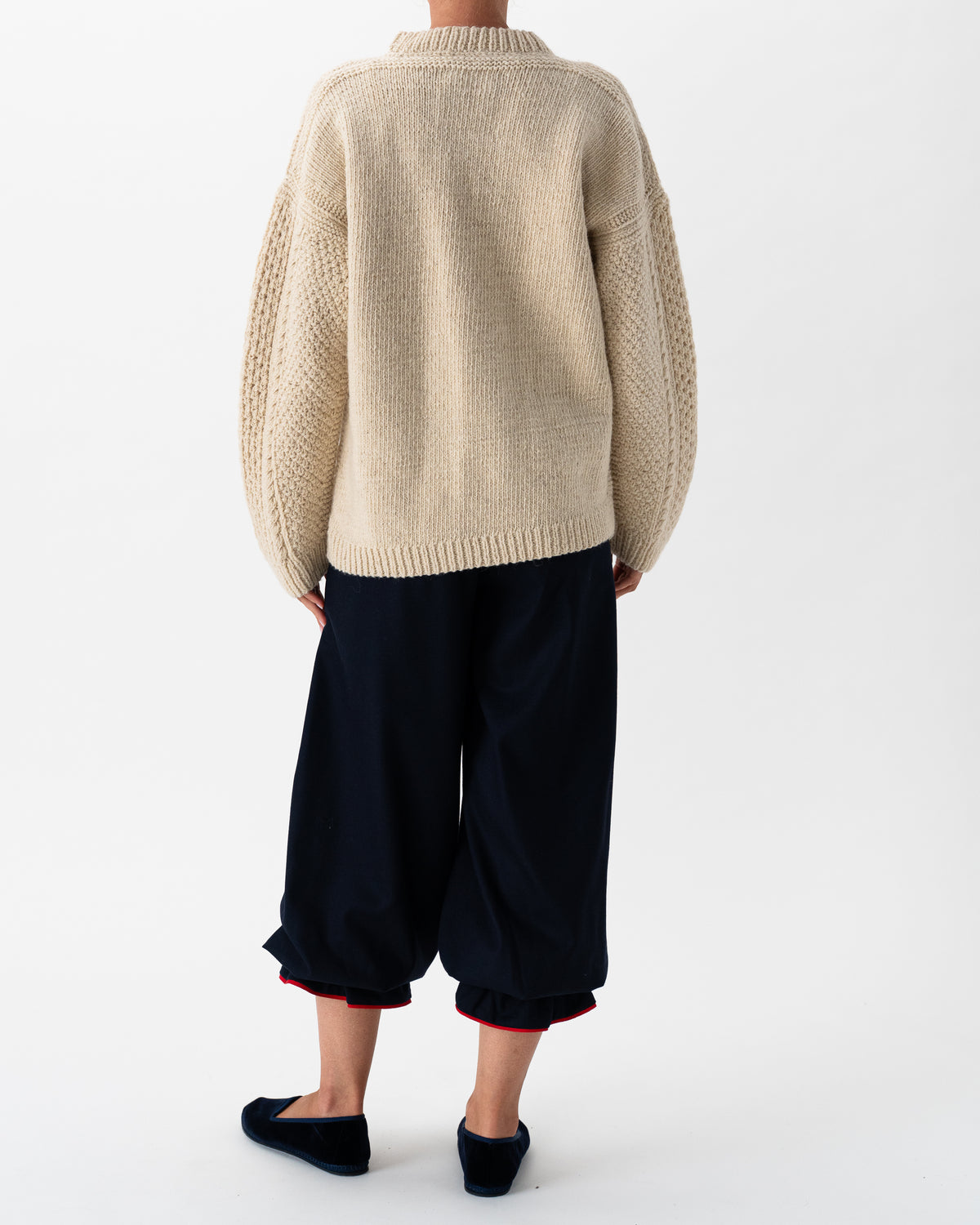 Aran Natural Pullover
