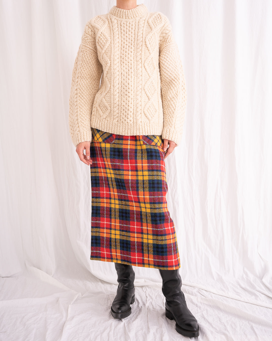Aran Natural Pullover