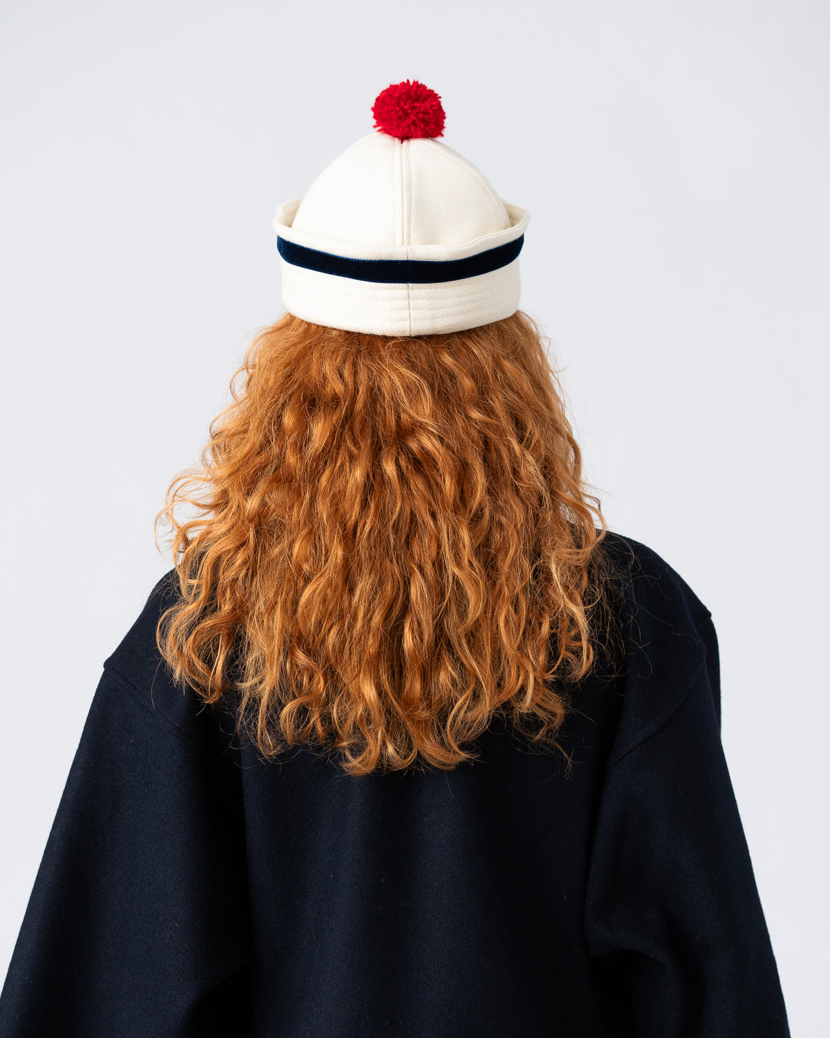 Bonnet Pompon White
