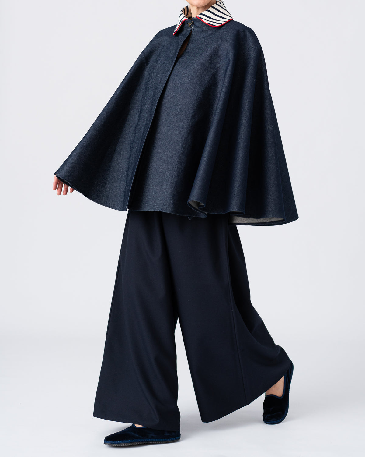 Denim Cape