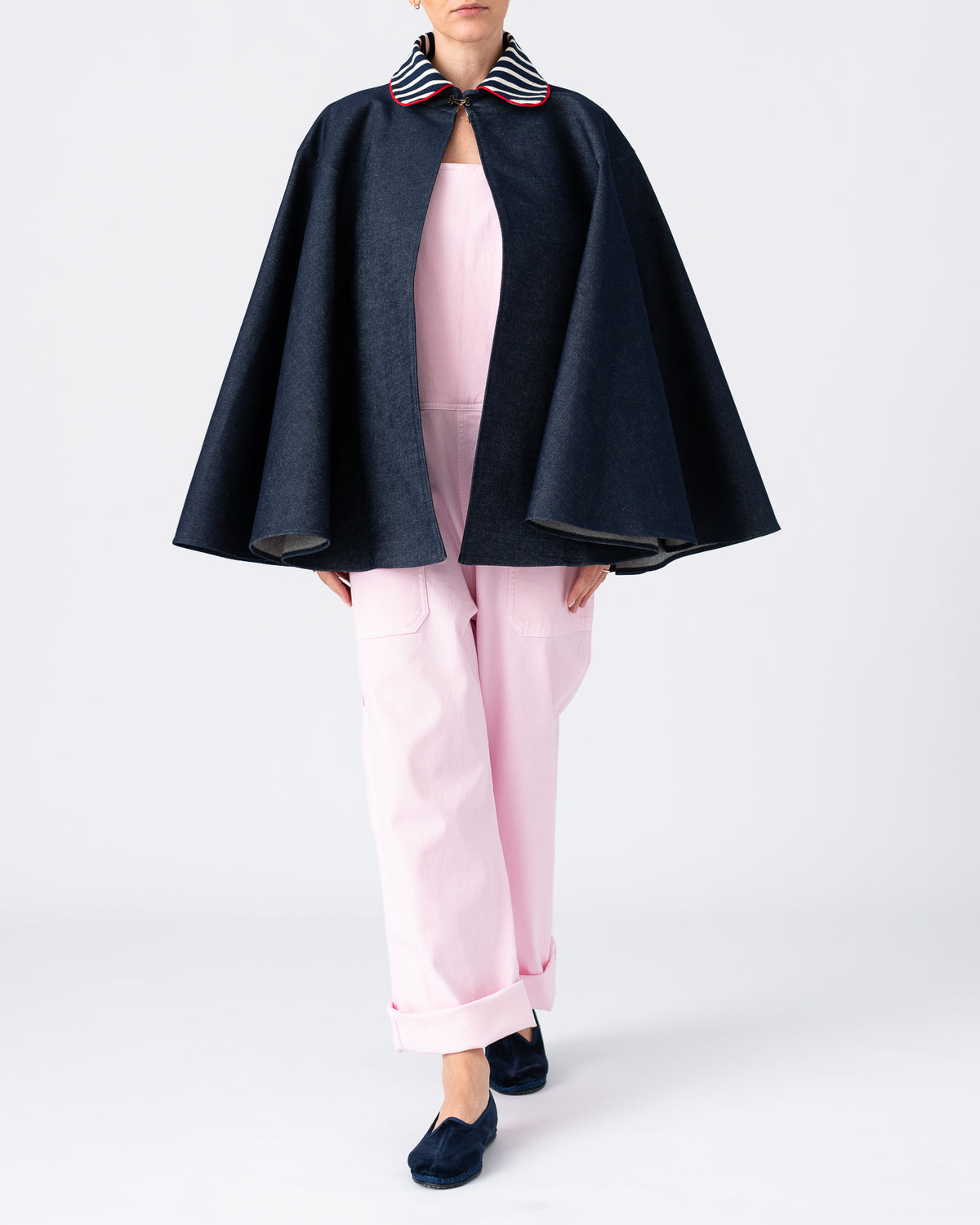 Denim Cape