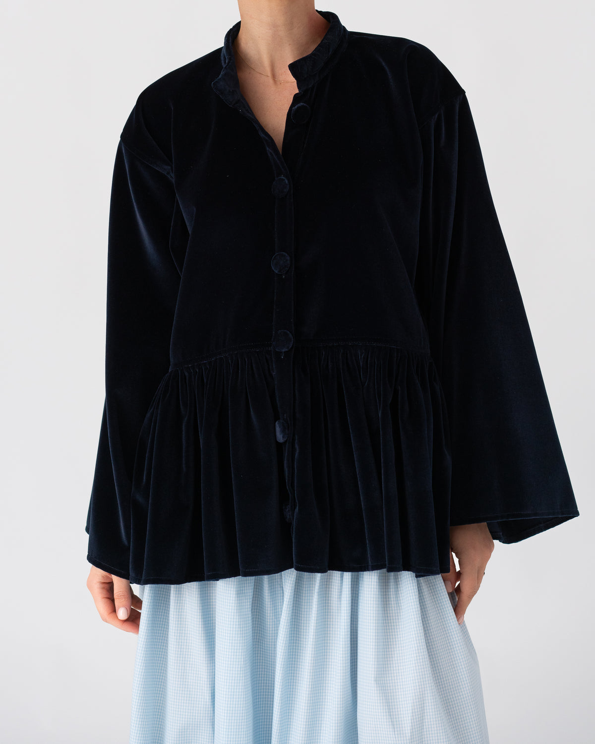Pina Tunic Velvet Navy