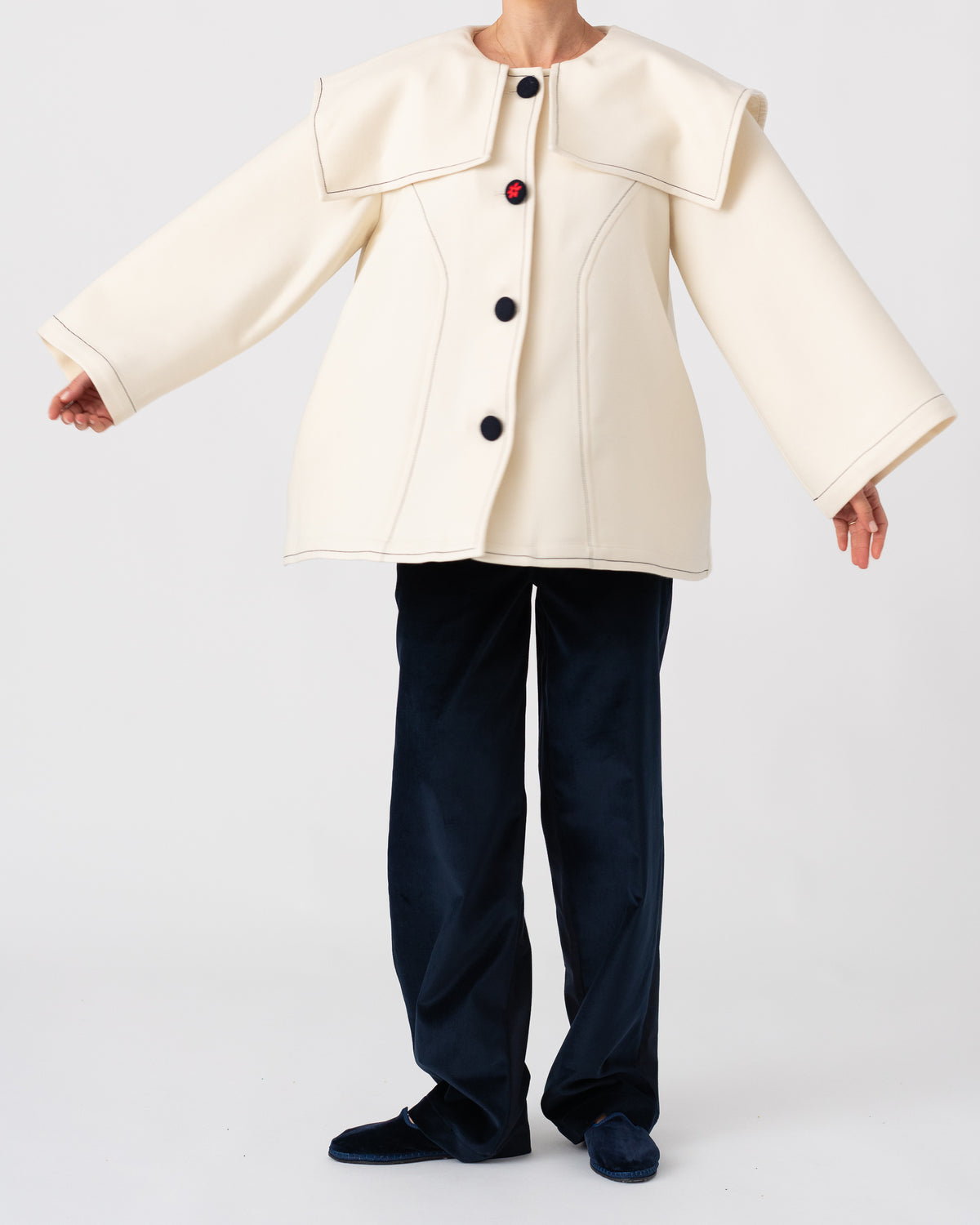 White Sailor Jacket