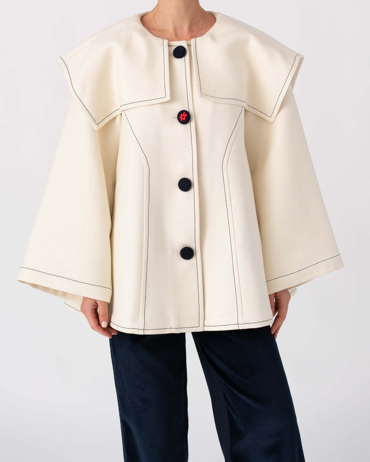 White Sailor Jacket