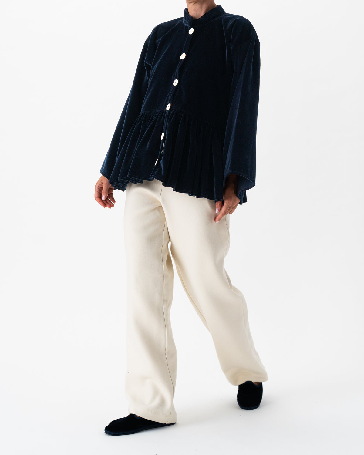 Pina Tunic Velvet Navy
