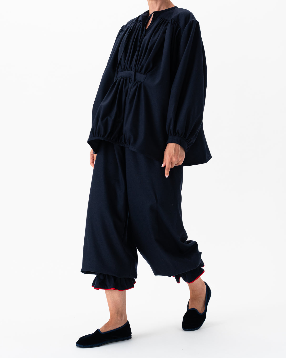 Hazy Blouse Wool