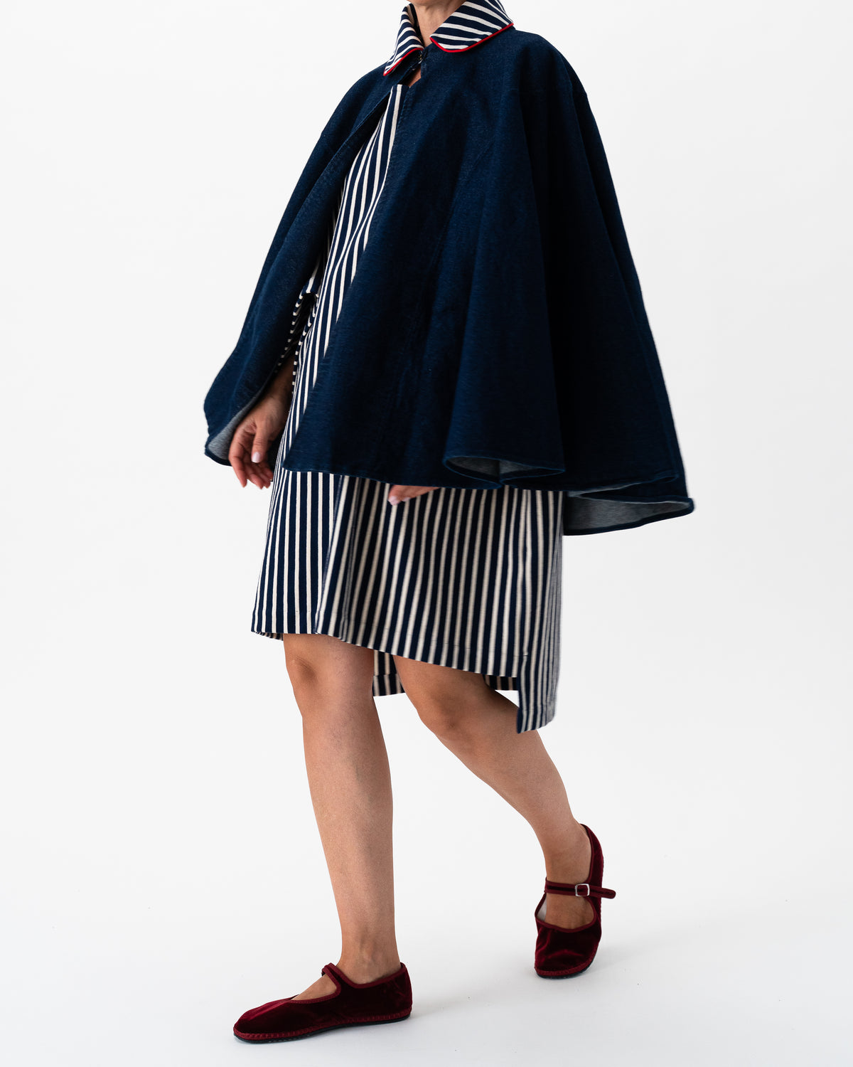 Denim Cape