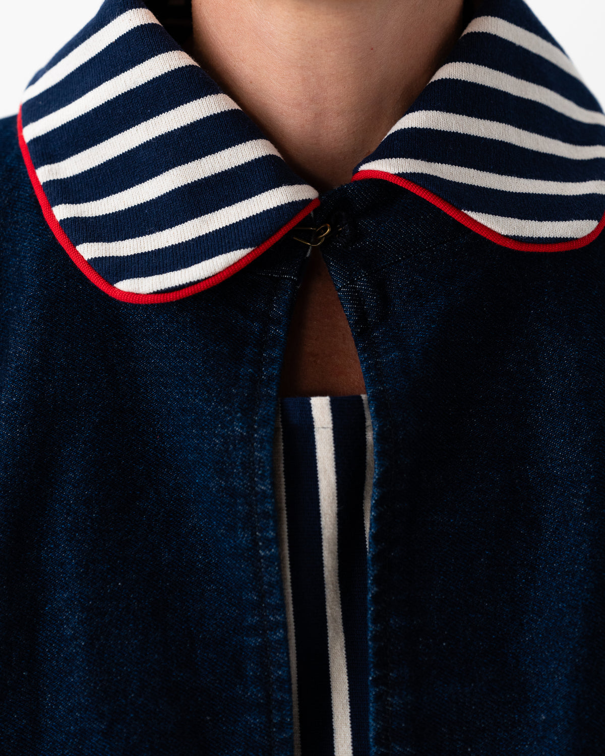 Denim Cape