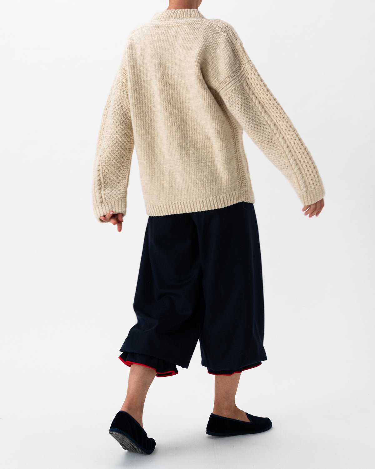Aran Natural Pullover