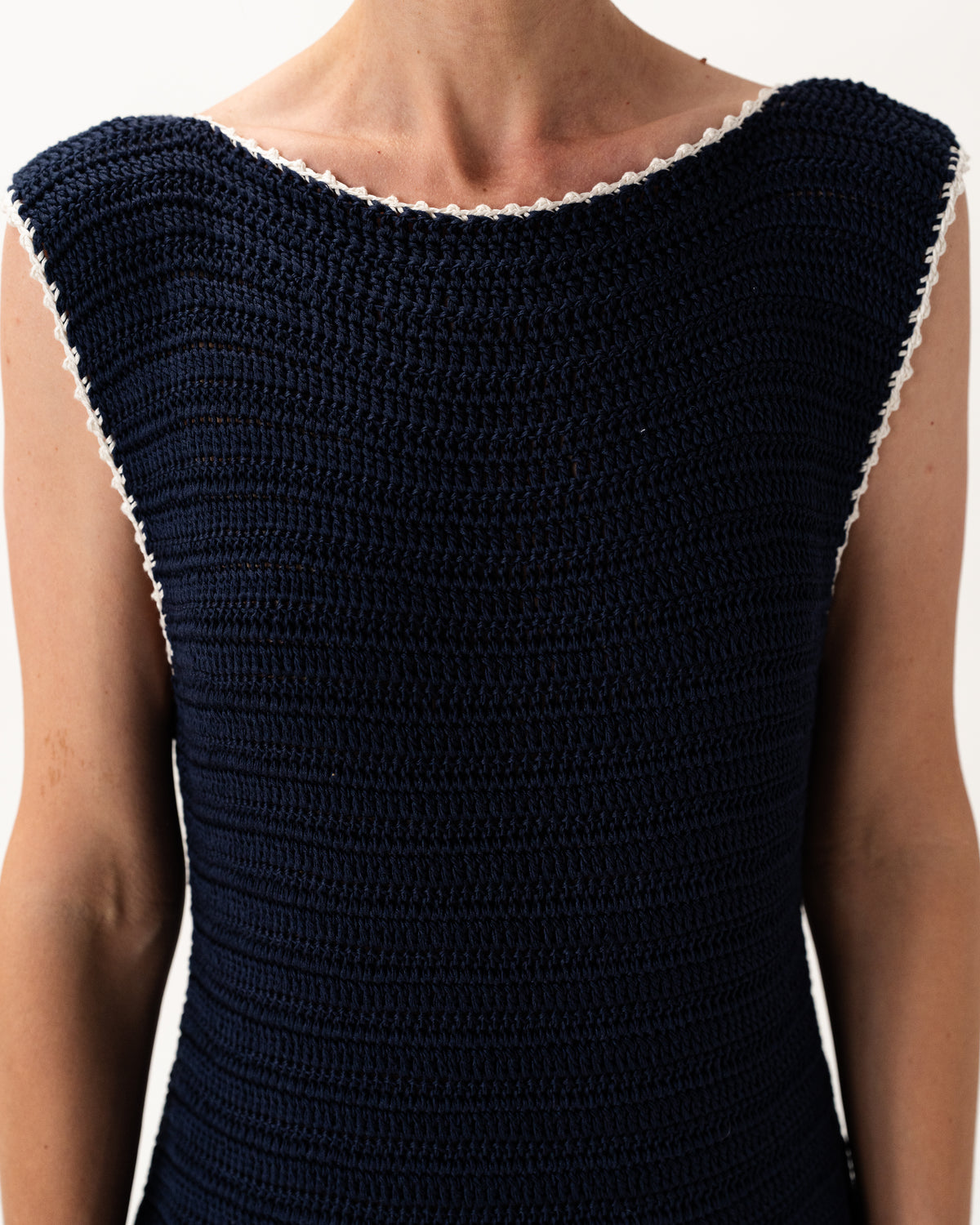 Silk Crochet Dress