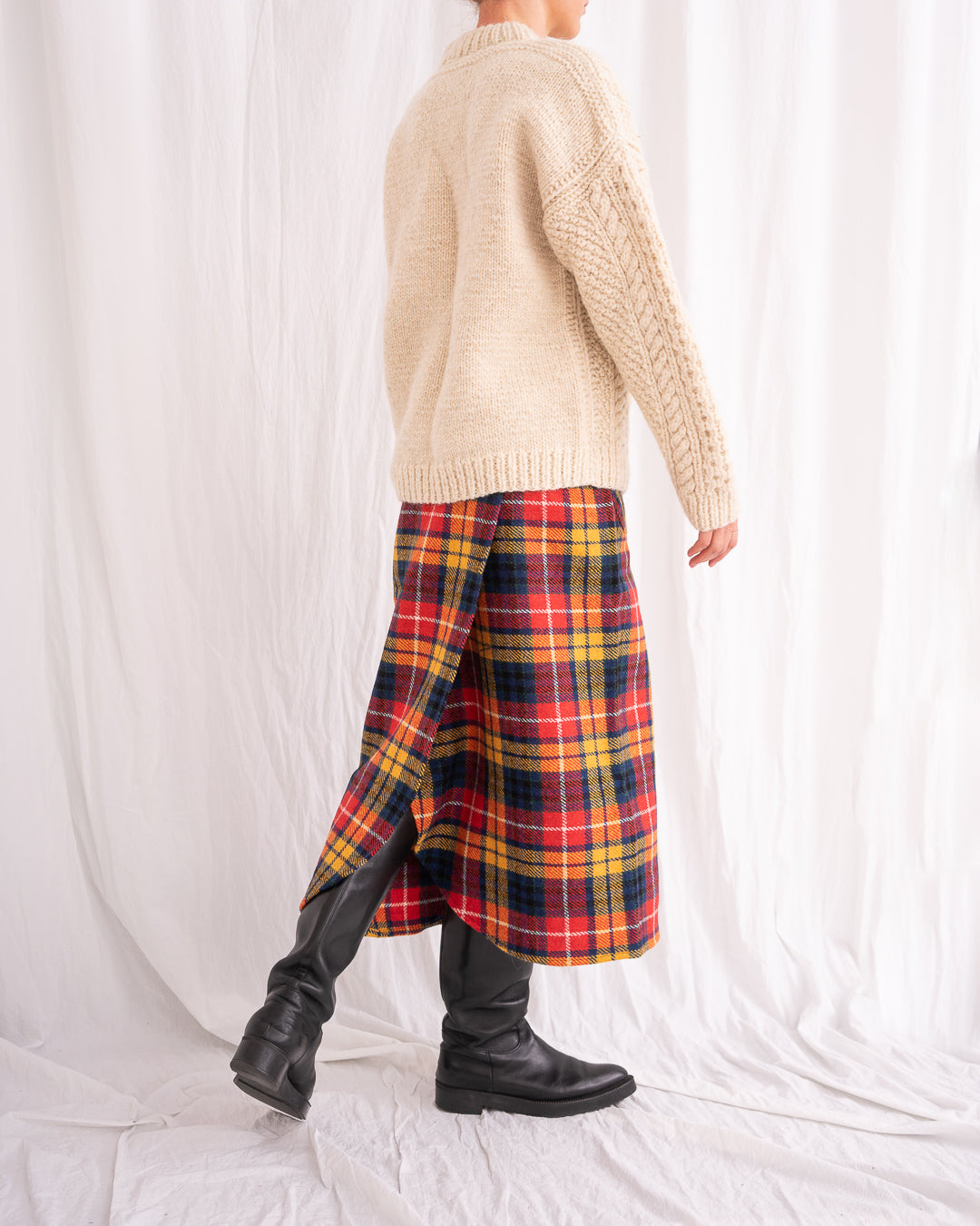 Aran Natural Pullover