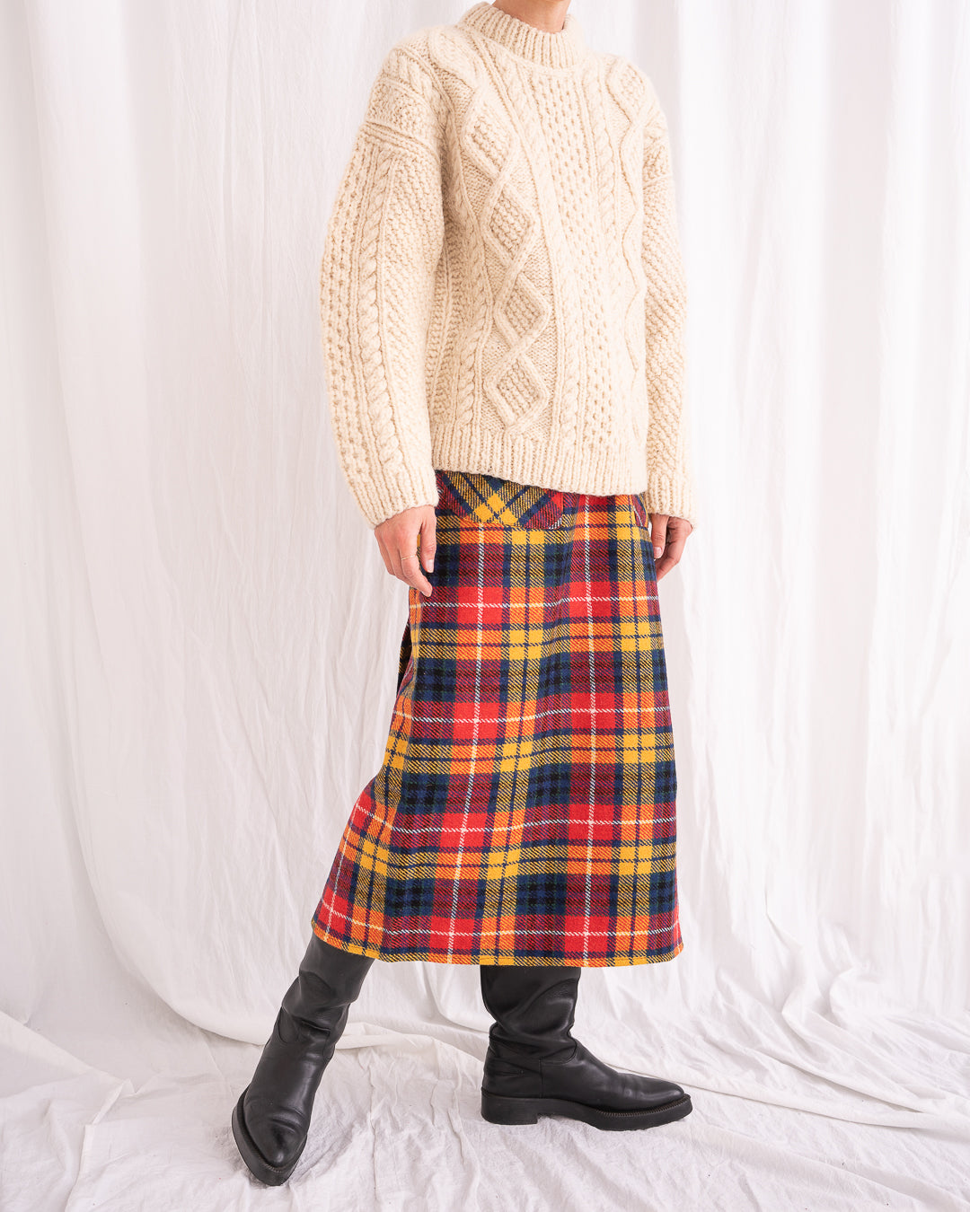 Aran Natural Pullover